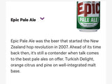 Epic Pale Ale 5.4% - 1 x 330ml Single Can