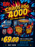 Epic Chaos Fog 4000 - Hazy Pale Ale - 24 x 330ml case