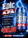 LOOSE - Epic Thunder Cans 5.8% - 24 x 330ml