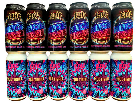 Tilt & Glow - 12 x 440ml Hazy Mixed Pack