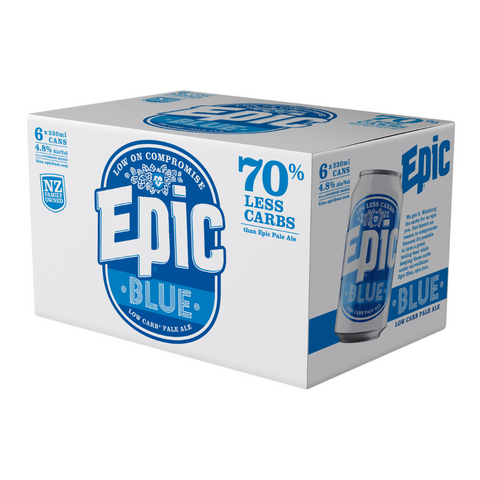 Epic Blue 4.8% 330ml 4x6pk Cans